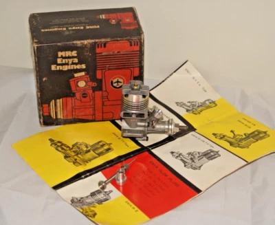 Enya 15-III Model Engine in Original Box with Extras - Image 1 of 4