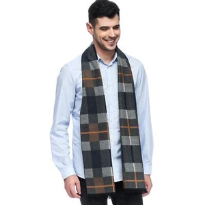 Mens Classic Warm Long Winter Scarf - Picture 1 of 6