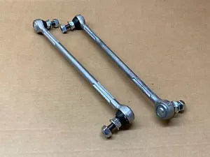 PAIR OF FRONT ALUMINIUM DROP LINKS FOR BMW 1 SERIES E81 E87 E82 E88 2004-2013 - Picture 1 of 1