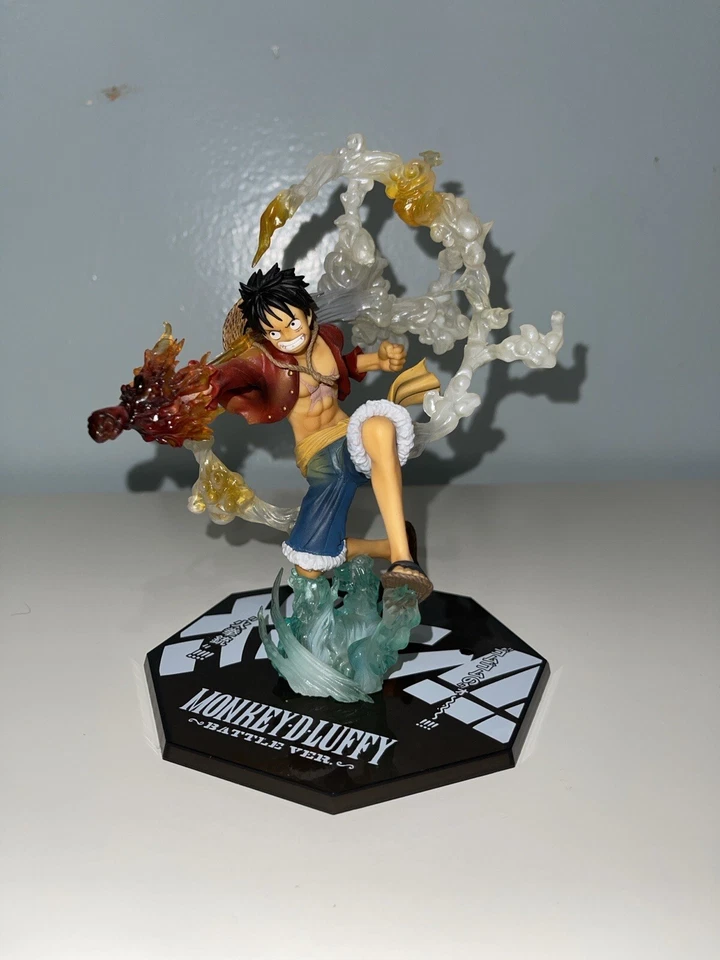 Figura Figuarts ZERO One Piece Monky D. Luffy versión de batalla Red Hawk SIN CAJA Foto 1 de 4