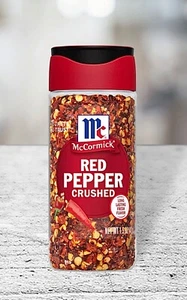 McCormick Non-GMO Kosher Crushed Red Pepper Flakes 1.5 oz Bottle - Picture 1 of 2
