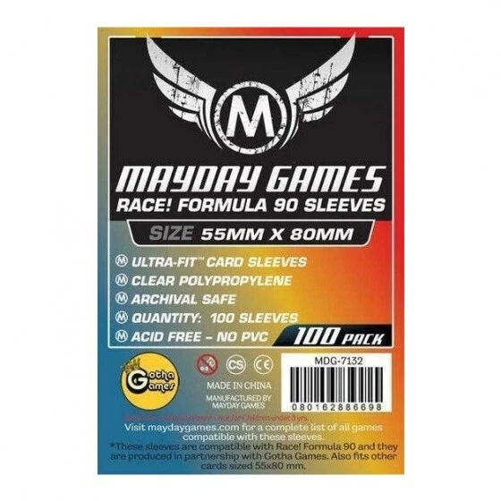 Race! Fórmula 90 Tarjeta Mangas (100 Pieza) 55x80mm-7132 - Kartenhüllen - Imagen 1 de 1