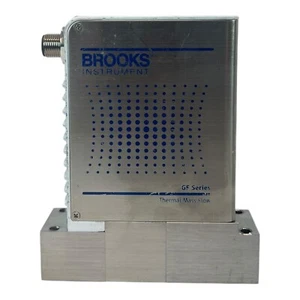 BROOKS INSTRUMENT GF125CXXC MASS FLOW CONTROLLER GF125C-200849 AR 50 SCCM - Picture 1 of 7