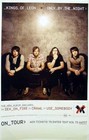 Kings Of Leon 2008 only by the night promotional poster Flawless New Old Stock