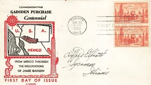 1028 3c GADSDEN COMPRA - C. George cachet - Imagen 1 de 2