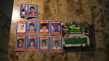 1987 BURGER KING SET w HENDERSON RICKEY MATTINGLY PUCKET +  CLASSIC  1988 BLUE