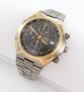 Omega Seamaster Chronograph Polaris Ref. 5894.40.00 Titan/Gold 42mm Box Papiere - Bild 1 von 6