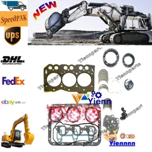 3TNE68C-ENJH Overhaul Re-Ring Kit For Yanmar 2500 2500A 2500E Greens Mower Parts - Picture 1 of 5