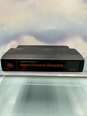 Texas Instruments TI-99/4A Home Financial Decisions 1979 UNTESTED - Image 1 of 2
