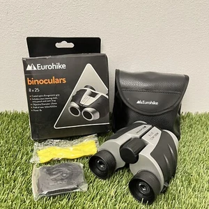 Eurohike 8 X 25 Compact Binoculars with Neck Strap and Carry Case - Picture 1 of 9