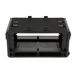 SKB Injection-Molded 4U ISeries Studio Flyer Rack Case with Handle and Wheels - Picture 1 of 4