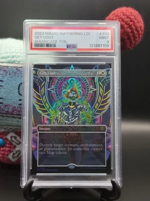 Get Lost - #333 - Borderless - Foil - The Lost Caverns of Ixalan - LCI - PSA 9 - Image 1 of 3