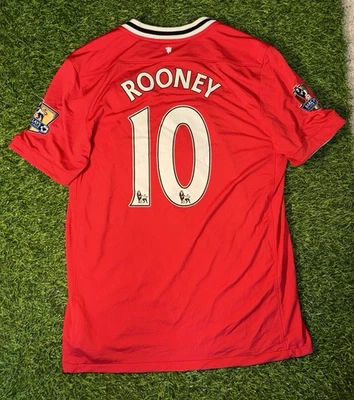 CAMISETA LOCAL MANCHESTER UNITED 2011 2012 NIKE 423932-623 Hombre Grande ROONEY Foto 1 de 4