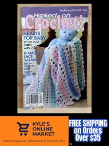 Hooked on Crochet! APRIL 2005 Hearts for Baby - Diamond Lace Valance - Picture 1 of 18