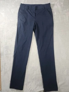 Puma Golf Pants Womens Sz 2 Sport Navy Trousers Athletic Lightweight - Picture 1 of 8