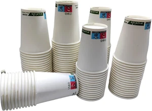 100 Bicchieri Cocktail Bevande Cappuccino 210 Ml Eco Friendly Usa E Getta Bio Co - Foto 1 di 12