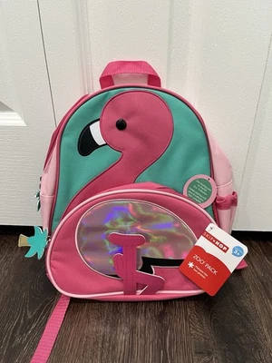 Skip Hop Zoo Little Kid Toddler Preschool Age Backpack Flamingo Rare NEW w/Tag - Image 1 of 4