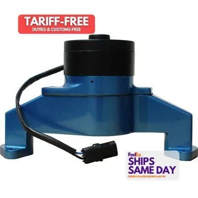 Proform 68230B, Kit Blue Aluminum Bbc Electric Water Pump - Blue Performance Par - Image 1 of 4
