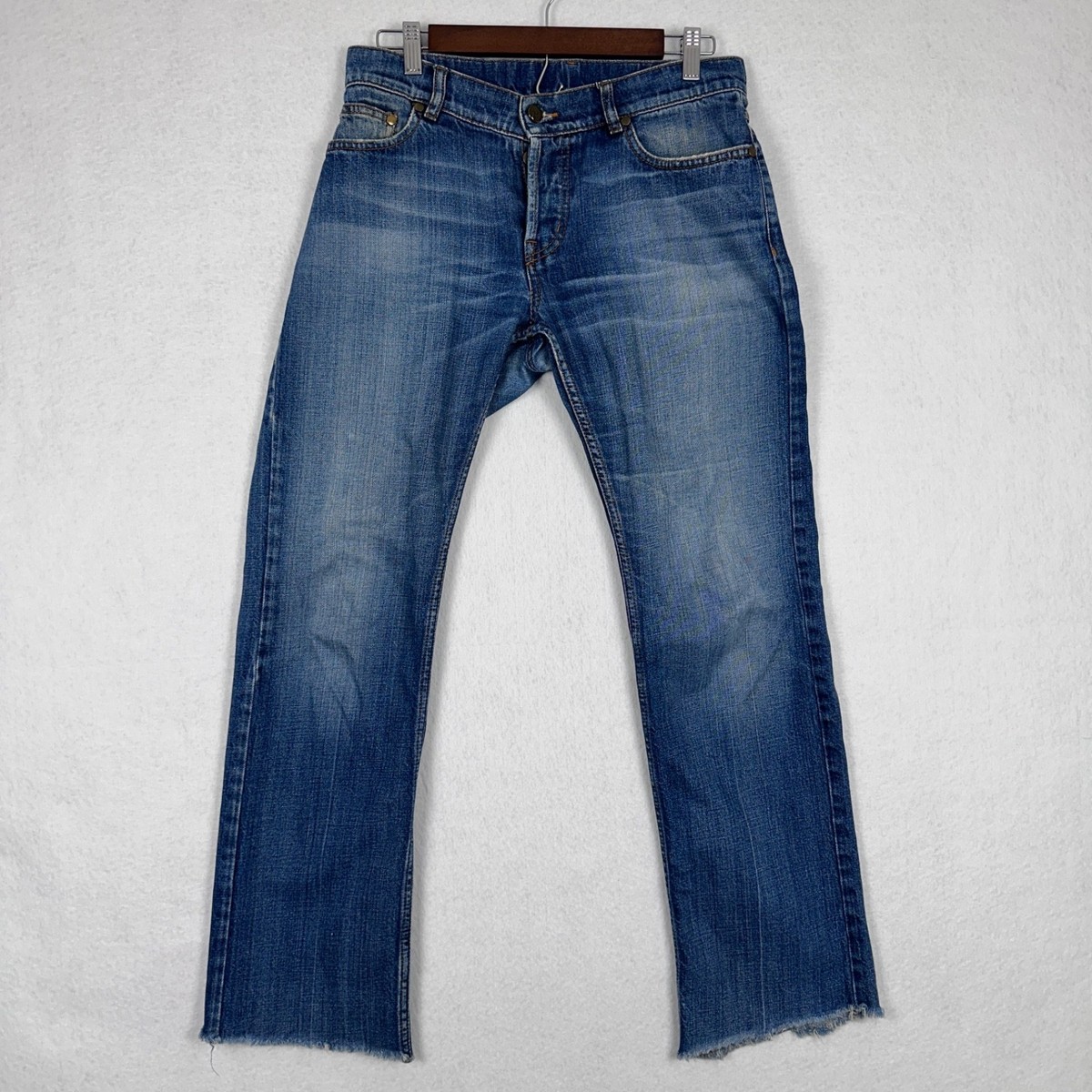 Alexander McQueen ストレートデニム Alexander McQueen ダーツディテール ストレートジーンズ