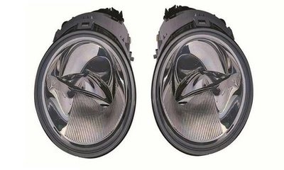 2x Hauptscheinwerfer links + rechts H1/H1 mit Motor passend für VW New Beetle 9C - Bild 1 von 2