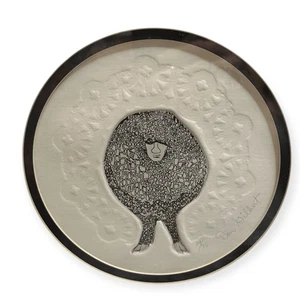 DON GILBERT Signed Limited Edition Embossed Etching Surreal Abstract Face in Te - Picture 1 of 4
