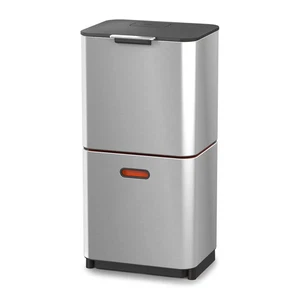 Joseph Joseph 60L Totem Max Waste Separation Unit - Stainless Steel - Picture 1 of 4
