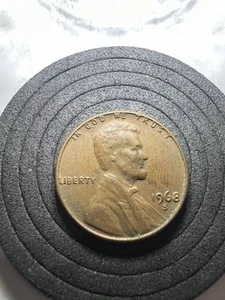 1968 S Lincoln Memorial Coin - Picture 1 of 4