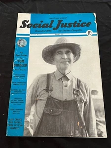 Social Justice National Weekly 7. März 1938 Pater Coughlin - Bild 1 von 7