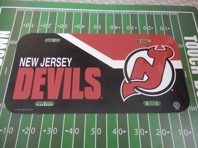 Placa de matrícula New Jersey Devils de colección nueva Foto 1 de 4