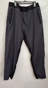 Lululemon Women’s Tapered Travel Pants Size Large Black Gray Lightweight - Picture 1 of 10