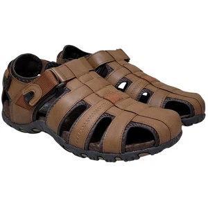 Nunn Bush Herren Rio Bravo Fischer Sport Sandalen Größe US 10W hellbraun Kunstleder - Bild 1 von 4