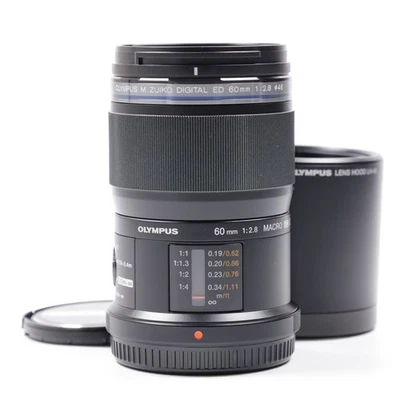 Olympus M.Zuiko Digital ED 60mm F2.8 Macro Lens [Near Mint] #5070V - Image 1 of 4