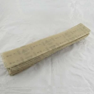Tiras de lijado abrasivos SIA 70 x 420 mm P80 paquete de arena de 50 bucle de gancho de cama larga - Imagen 1 de 3