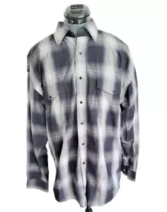 Panhandle Slim Pearl Snap Down Langarmshirt Gr. M - Bild 1 von 4