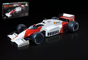 Modellino auto kit di montaggio model kit Italeri MC LAREN MP42C 1986 PROST 1:12 - Foto 1 di 1