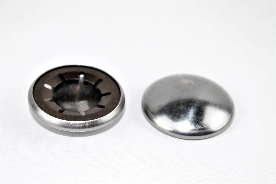 2 Stück Starlockkappe Sicherungsscheiben Edelstahl-Kappe Ø 20/38,2 mm L209976.2 - Bild 1 von 1