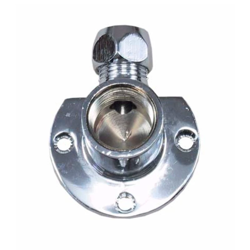 Wandscheibe 1/2" x 10mm/12mm Quetsche, verchromt Armaturenanschluss - Bild 1 von 1