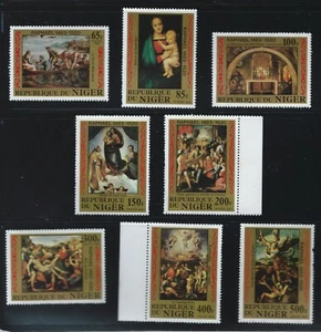 Niger Sc 614-21 Raphael Paintings Miraculous Catch of Fishes, Madonna, etc - Picture 1 of 9