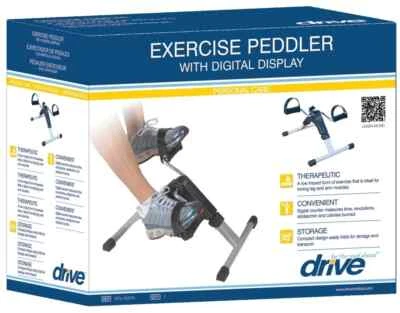 Drive Medical RTL10273 Deluxe Folding Exercise Peddler with Electronic Display - - Image 1 of 3