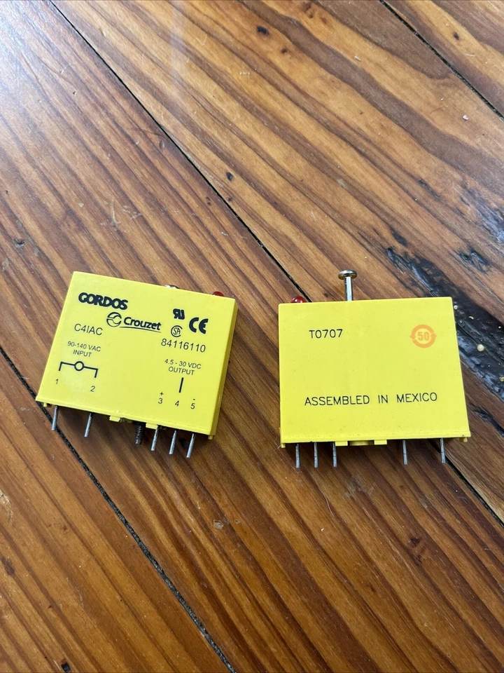 GORDOS CROUZET C41AC DIGITAL I/O MODULE (LOT OF 2) - Image 1 of 1