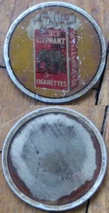 Elefant Zigaretten 20er Jahre Werbung Taschenspiegel - Farblitho - Bild 1 von 1