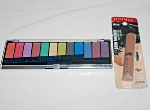 Rimmel Magnif'Eyes Eye Contouring Eyeshadow #011 + Brow Gel #001 Lot Of 2 Sealed - Picture 1 of 2