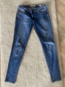Mavi Jeans blau, Serena, Low-Rise, Super Skinny, Größe 31/34