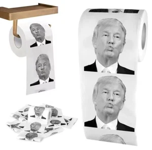 Donald Trump Carta igienica roll toilette joke paper bagno bathroom - Foto 1 di 5