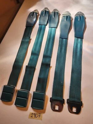 1963-1965 FORD MERCURY SEAT BELTS MUSTANG GALAXIE FAIRLANE RANCHERO CYCLONE OEM - Image 1 of 4