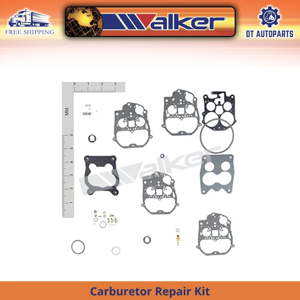 Kit de reparación de carburador Walker 1981 1982 1983 1984 Chevrolet C20 1980-1986 Foto 1 de 1