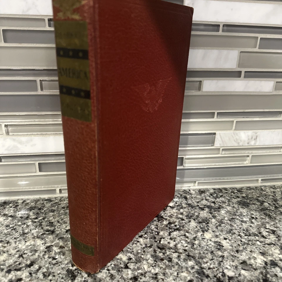 VTG 1935📚 The Story of America In Pictures Alan C. Collins Coffeetable Deco VG+ - Image 1 of 4