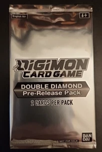 Digimon TCG - Double Diamond Pre-Release Pack - Bandai - SEALED NEW - English - Picture 1 of 1