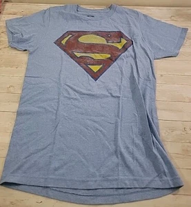 Herren DC Comics Originals Super Hero SUPERMAN Distressed T-Shirt ~ Größe SMALL - Bild 1 von 5