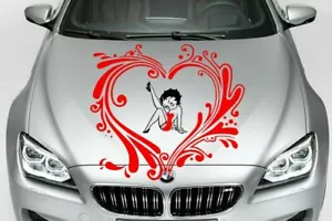 BETTY BOOP TRIBAL VINYL DECAL CAR TRUCK HOOD SIDE - Bild 1 von 2